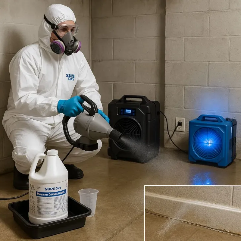 Sanitization and Odor Removal process in Hill County, TX
