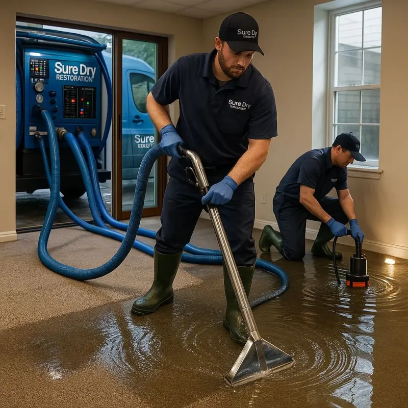 Water Extraction and Removal process in Hill County, TX